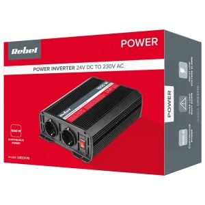 INVERTOR 24V/230V 1000W 2 IESIRI REBEL - Img 5