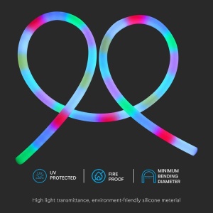 KIT NEON FLEX RGB 5M 24V IP20 - Img 6