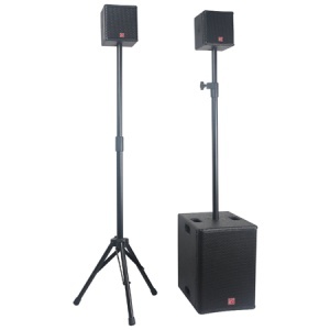 KIT SUBWOOFER 10"/25CM + 2 SATELITI 4"/10CM 400W RMS BST