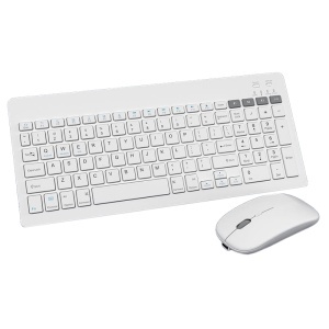 KIT TASTATURA SI MOUSE WIRELESS ALB OMEGA - Img 3