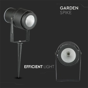 LAMPA GRADINA IP65 12W 4000K ALB NEUTRU - NEGRU - Img 15