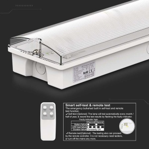 LAMPA IESIRE DE URGENTA 3W 1.2AH 6400K - Img 3