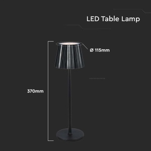 LAMPA LED 1.5W 3IN1 CU ACUMULATOR - NEGRU - Img 5