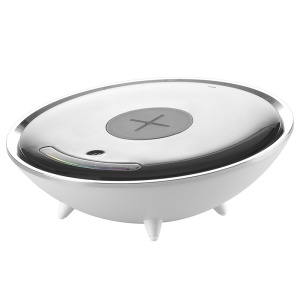 LAMPA LED 10W INCARCARE WIRELESS QI PLATINET - Img 2