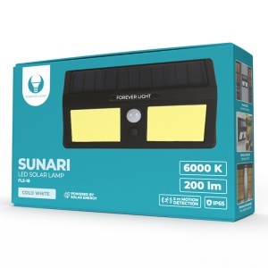 LAMPA LED CU SENZOR DE MISCARE LED 3W INCARCARE SOLARA - Img 6