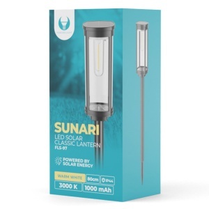 LAMPA LED GRADINA CU INCARCARE SOLARA 3000K IP44 - Img 6