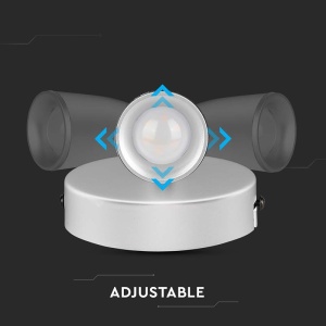 LAMPA LED MONTAJ PERETE 4.5W 4000K ALB NEUTRU - ALB - Img 8