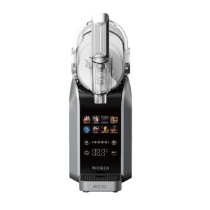 Masina de inghetata si milkshake ECG Forza 9800, 220 W, 7 programe, 1.8 L, afisaj LCD tactil color, timer pana la 12 ore - Img 2