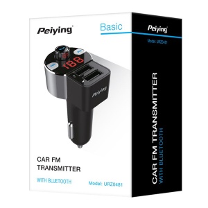 MODULATOR FM AUDIO 2XUSB BLUETOOTH PEIYING - Img 4