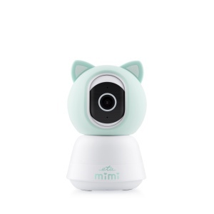 Monitor Video ETA MIMI 9306 90000, WiFi, Camera Full HD, Vedere Nocturna IR 10 m, Audio Bidirectional, Detectare plans si miscare, Alb