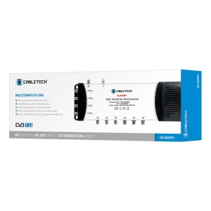 MULTISWITCH 4 SAT + TV IN 6 IESIRI CABLETECH - Img 3