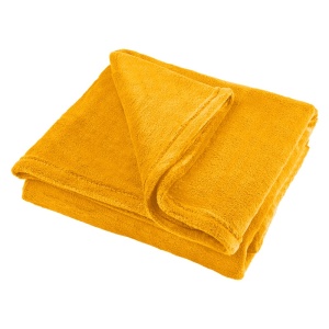 PATURA FLEECE POLAR 150X200CM GALBENA TEESA - Img 3