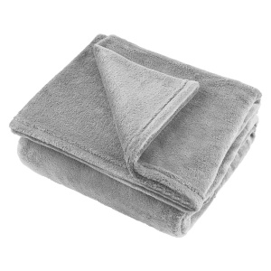 PATURA FLEECE POLAR 200X220CM GRI TEESA - Img 3