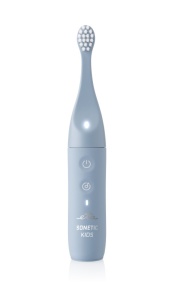 Periuta electrica sonica pentru copii ETA Sonetic Kids 1710 90000, IPX7, USB-C, baterie Li-ion 3.7 V / 350 mAh, albastru - Img 3