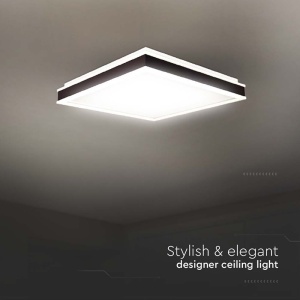 PLAFONIERA LED 24W 3IN1 - NEGRU - Img 6