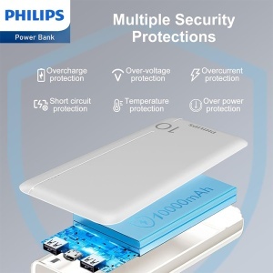 POWER BANK LI-POLYMER 10000MAH PHILIPS - Img 4