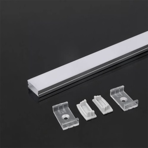 PROFIL ALUMINIU PENTRU BANDA LED 2M 23.5MM X 10MM MAT - Img 3