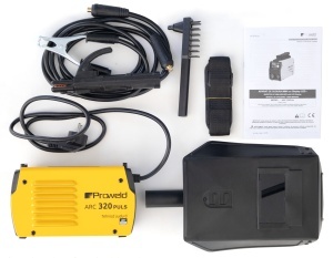 ProWELD ARC 320 Puls digital, electrozi 1.6-3.2 mm, MMA+Puls, Lift TIG+Puls, Arc Force, Hot Start, Anti-Stick, VRD