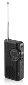 Radio portabil JVC RA-E311B, analog, mufa Jack 3.5 mm pentru casti, negru - Img 4