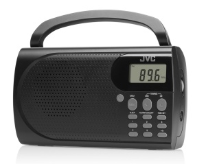 Radio portabil JVC RA-E431B, tuner digital FM, afisaj LCD, mufa jack pentru casti, ceas desteptator, antena, negru - Img 4