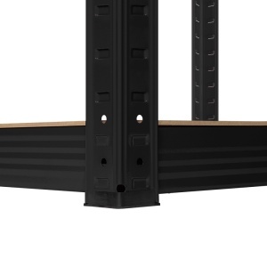 RAFT METALIC 5 POLITE 750KG MDF 180X90X40 NEGRU REBEL - Img 9