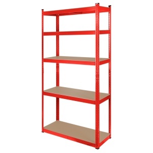 RAFT METALIC 5 POLITE 750KG MDF 180X90X40 ROSU REBEL - Img 3