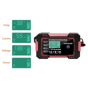 REDRESOR AUTOMAT BATERIE AUTO 12V 6A - Img 5