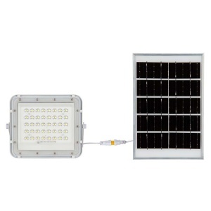 REFLECTOR CU INCARCARE SOLARA 6W 400LM 6400K - ALB - Img 2