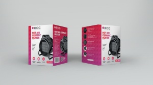 RESIGILAT - Aeroterma ECG HH 3010 , 3000 W, 2 trepte, element de incalzire ceramica PTC - Img 13
