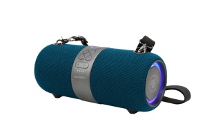 RESIGILAT - Boxa portabila cu radio FM, GoGEN FUNBEE BS 420BL, 30 W, 3.7 V/4500 mAh, Bluetooth, USB, TWS, intrare AUX, IPX 6, albastru - Img 7