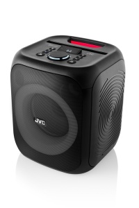 RESIGILAT - Boxa portabila JVC XS-EP314B, 60W, LED, Bluetooth, Karaoke, AUX, intrare USB, TWS, Microfon, Negru - Img 3