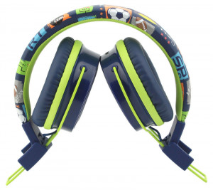 RESIGILAT - Casti audio fara fir pentru baieti GoGEN HBTM 32BL, Bluetooth 4,2, volum limitat, microfon - Img 5