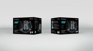 RESIGILAT - Fierbator electric ECG Forza 8000 Pour over Nero, 1200 W, 1 litru, otel inoxidabil, negru mat - Img 17