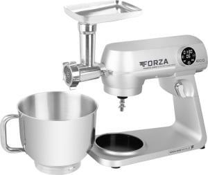 RESIGILAT - Robot de bucatarie ECG FORZA 6600 Metallo Argento, 1800 W, 6,5 litri, LCD, sistem de amestecare planetar - Img 11