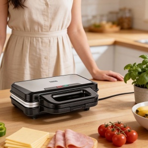 SANDWICH MAKER CERAMIC XXL 900W TEESA - Img 10