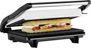 Sandwich maker & grill ECG S 1070 Panini, 700W, placi nonaderente - Img 7