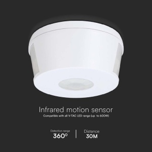 SENZOR DE MISCARE 1000W 360GR IP20 - ALB - Img 5