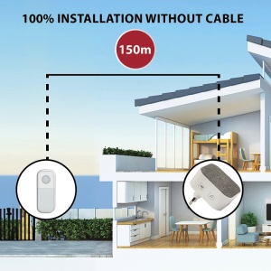 SONERIE WIRELESS 36 MELODII 150M ALIMENTARE 220-240V - Img 5