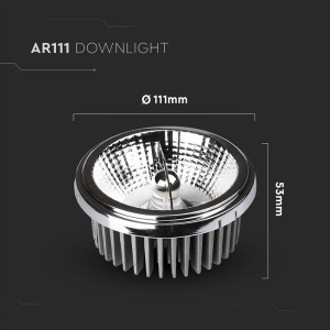 SPOT LED AR111 20W 6400K - Img 9