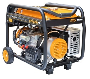 Stager FD 3600ER Automatic Generator curent monofazat, 230V, 3.0kW, benzină, conector ATS, multistart, autonomie pana la 20h - Img 4