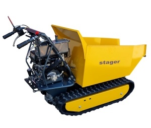 Stager RMT500S roaba cu motor termic 6.5CP, 500kg, senile - Img 8