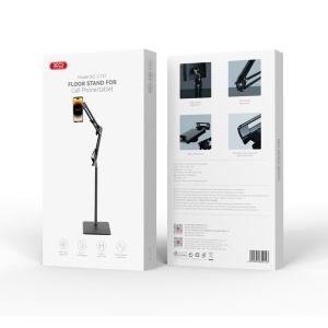 STAND SUPORT TELEFON CU BRAT REGLABIL - NEGRU - Img 6