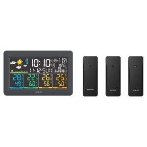 STATIE METEO 3 SENZORI WIRELESS SWS 6300 SENCOR - Img 3