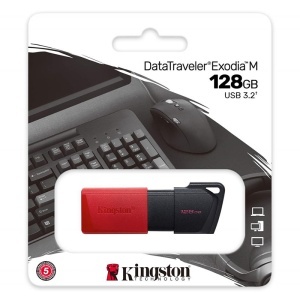 STICK DE MEMORIE USB KINGSTON 128GB EXODIA DTXM - Img 3