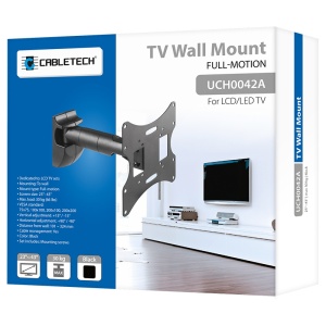 SUPORT TV 23-42 INCH 30 KG NEGRU - Img 6