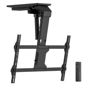 Suport TV GoGEN motorizat SMART, montare pe tavan, control prin telecomanda, 32-75" (81–190 cm) , VESA pana la 600x400 mm, 40 kg, negru