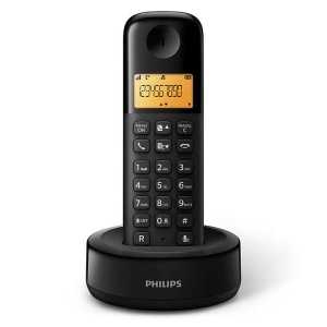 TELEFON DECT D1601 NEGRU PHILIPS - Img 2