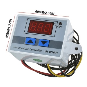 TERMOSTAT LCD TEMPERATURA XH-W3001 230V - Img 4