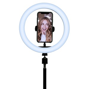 TREPIED SELFIE CU LAMPA CIRCULARA LED 5W 10''/25CM - Img 4