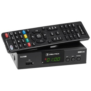 TUNER DVB-T2 H.265 HEVC LAN CABLETECH - Img 1